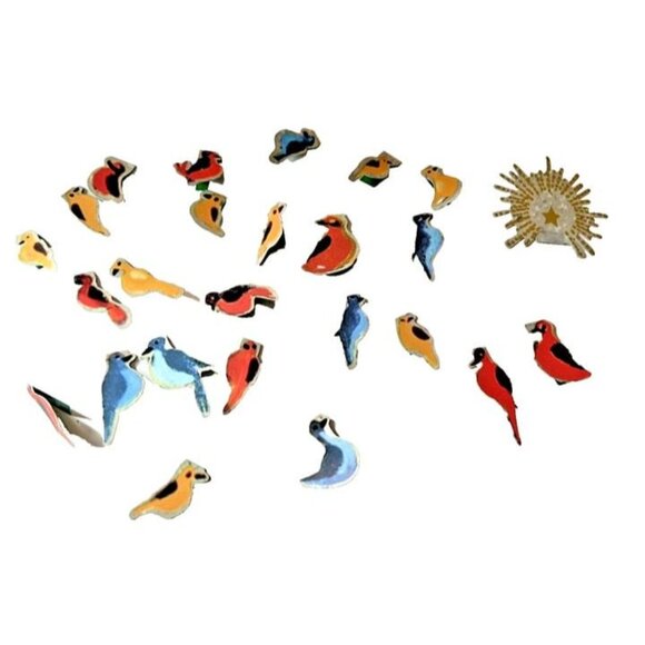 Vtg Metropolitan Museum Avian‎ Holiday Pop Up Advent Calendar 2012 Adolf Dehn - Picture 5 of 8